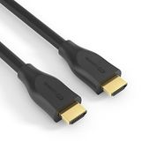 conecto Premium gecertificeerde High Speed HDMI-kabel met ethernet, gegoten designstekker, vergulde aansluitingen (4K UltraHD, 3D Full HD, 18 Gbps Full Bandwith, HDR High Dynamic Range), 2,00 m