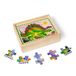 Melissa & Doug Dinosauruspuzzels in een doos