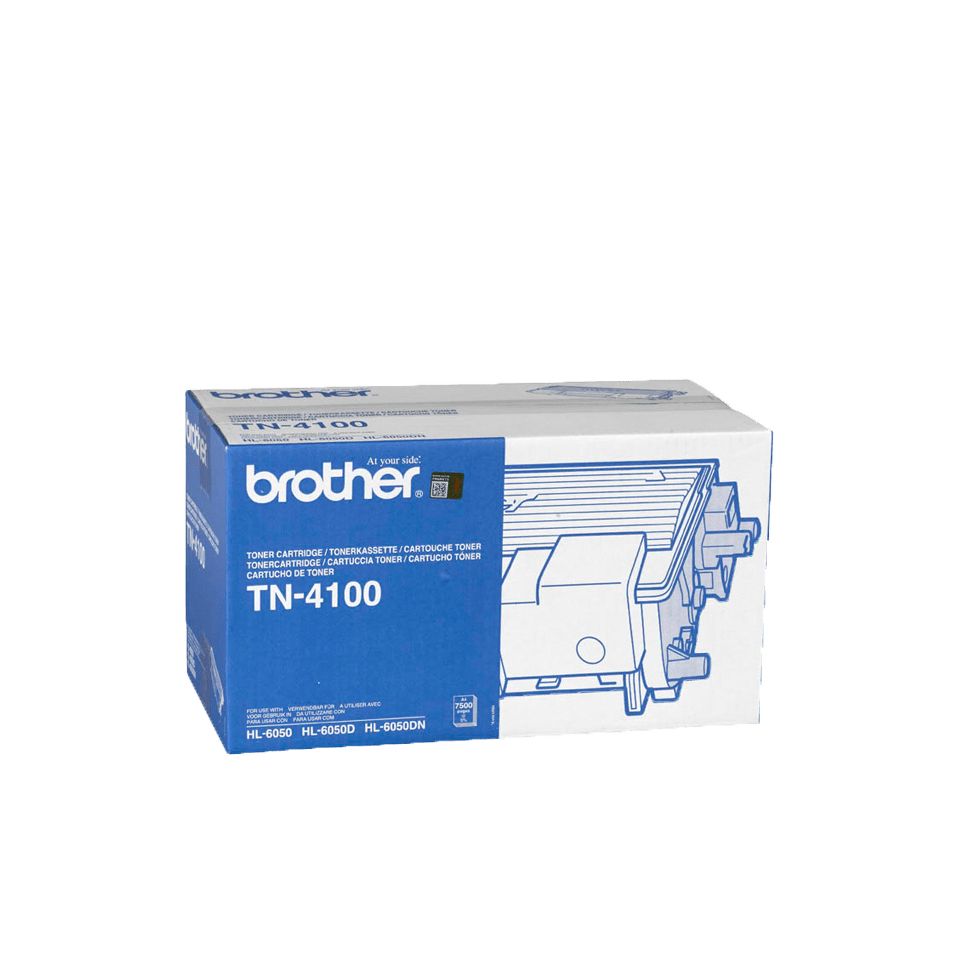 Brother TN-4100 Toner Cartridge - Black - Original - 7500 Pages