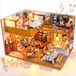 Merkloos DIY Miniatuur Poppenhuis Bouwset voor Creatieve Geesten