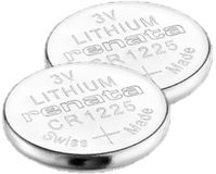 Renata - Knoopcel batterijen - CR1225 - Lithium - 3V - 2 stuks