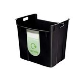 Leitz 52090095 recyclingbak, 40l, polypropyleen, zwart