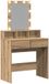 vidaXL Kaptafel artisanaal eikenkleurig 80 x 41 x 144,5 cm