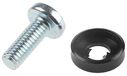 RS PRO Stalen schroeven/bouten en sluitringen assortiment plat rond, M6 x 16 mm, 10 stuks