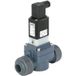 Bürkert vanne solénoïde 32 mm manchons à coller PVC FKM NC 0,5-6 bar/7-87 psi 110VAC 67653