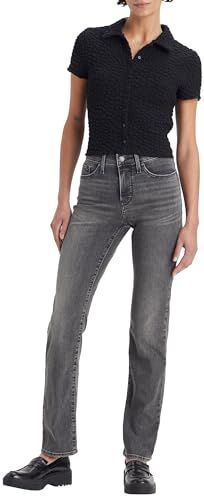 Levi's 314 Shaping Straight Fit Jeans - Grey Denim