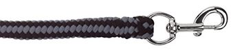 Covalliero Kerbl breiwerk hippo met karabijnhaak, zwart/zilver, 321441