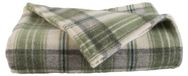 Couverture en laine, vert olive, 240x300 cm