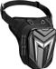 Sans marque Sacoche de jambe moto sacoche de hanche polyester noir unisexe