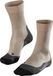 FALKE TK2 Cool Wandelsokken anti blaren, medium padding functioneel garen sportsokken heren beige - Maat 46-48