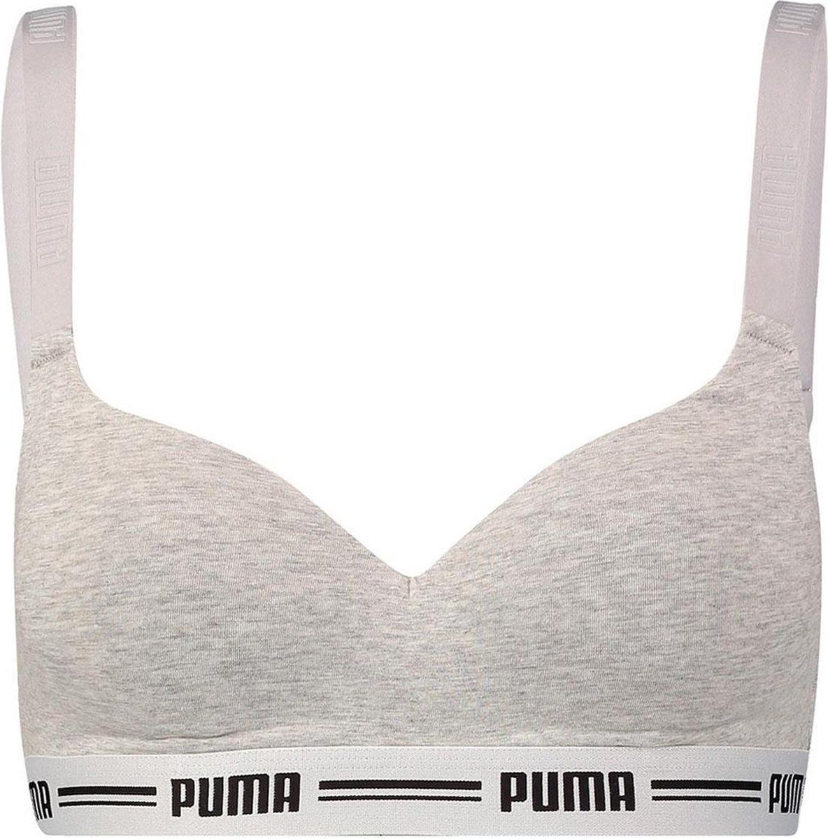 PUMA voorgevormde bh zonder beugel grijs - 8718824914435