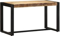 vidaXL Bank 80x35x45 cm massief ruw hout mango