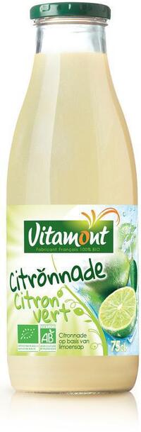 Vitamont Citronnade basis van limoensap bio 750ml