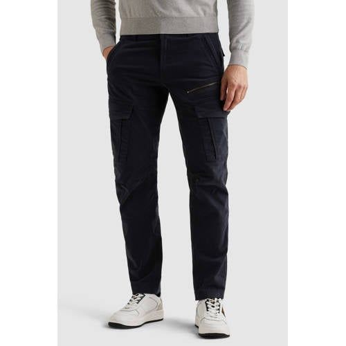 PME Legend NORDROP tapered cargobroek donkerblauw