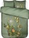 Essenza Ficaria Dekbedovertrek Biologisch Katoensatijn Greenish - Tweepersoons – 200x200/220 cm