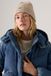 Levi's Bonnet en câble pour les fêtes avec patch à l'arrière - Femme - Taille unique - Neutre / Oatmeal Heather
