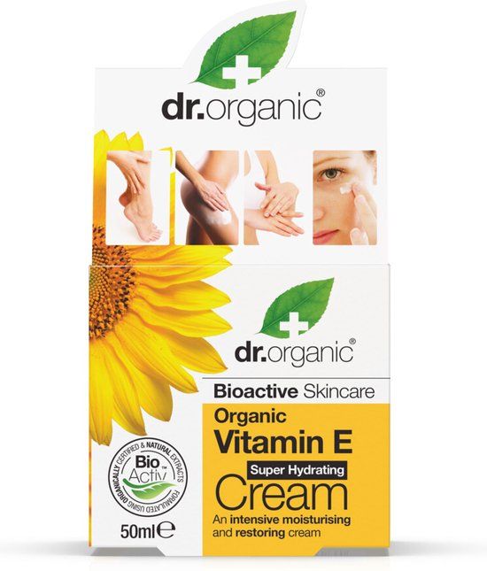 Vitamina Dr. Organic Vitamine E Hydraterende crème 50 ml