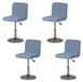 Housses élastiques pour tabourets de bar, lot de 4