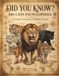 DID BIG CATS Encyclopedia: 15 Vintage Educational Wildlife Posters
