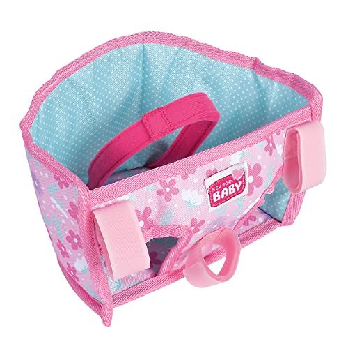 Simba New Born Baby Fietszitje - Roze - Voor Babypoppen 30-43 cm - Vanaf 3 Jaar