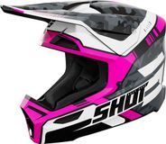 Shot Furious Flash Mips Motorcross helm Felroze XS
