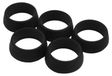 Icecat Jeu de 5 anneaux en silicone pour sièges de vélo