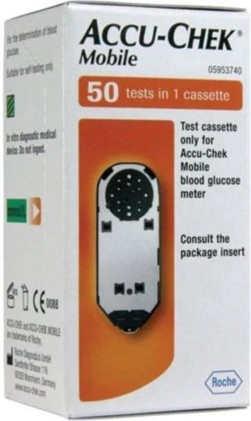 Accu-Chek Accu-Chek Mobile Test Cassette 50 Tests