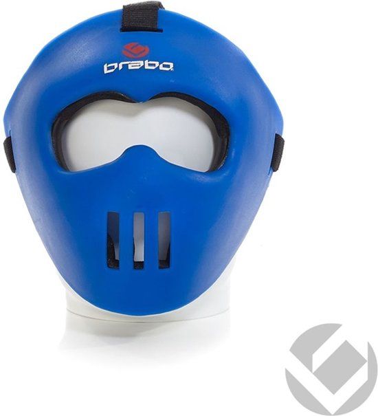 Brabo Gezichtsmasker Junior - One size - Blauw