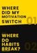 Where Did My Motivation Switch Go? & Where Do Habits Break?: 2-in-1 Collection