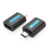 Vention CDTB0 USB C naar USB A Adapter Zwart