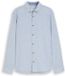 Tom Tailor Chemise coupe normale et mélange de lin Manches longues XXXL bleeched blue white stripe
