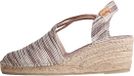 Toni Pons TANIA-ZR Espadrille compensée avec brides élastiques - TAUPE, 35