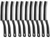 Brosse de nettoyage de fentes - Jeu de 10 - Poils en nylon fermes - Long manche