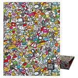 Grafoplás Ringband A5 4 ronde ringen 20 mm glanzend gelamineerd Bits&Bobs Pop Up Design Icons FSC-gecertificeerd