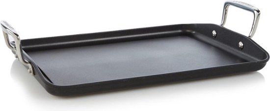 Le Creuset Les Forgées TNS Bakplaat - 35 x 25 cm - Zwart