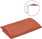 vidaXL Vervangingsdoek voor tuinparasol 350 cm terracottakleurig