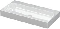 Wastafel INK Unit Wastafel Porselein met 1 Kraangat - 800x400x100 mm - Glans Wit