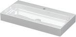 Wastafel INK Unit Wastafel Porselein met 1 Kraangat - 800x400x100 mm - Glans Wit