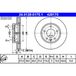 ATE Lot De 2 Disques De Frein 24.0128-0175.1 Mazda T002-33-25xa Ty01-33-25x