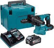 Makita HR 012 GU101 marteau combiné sans fil 40 V max. 3,3 J SDS plus sans balais + 1x batterie 4,0 Ah + chargeur + Makpac