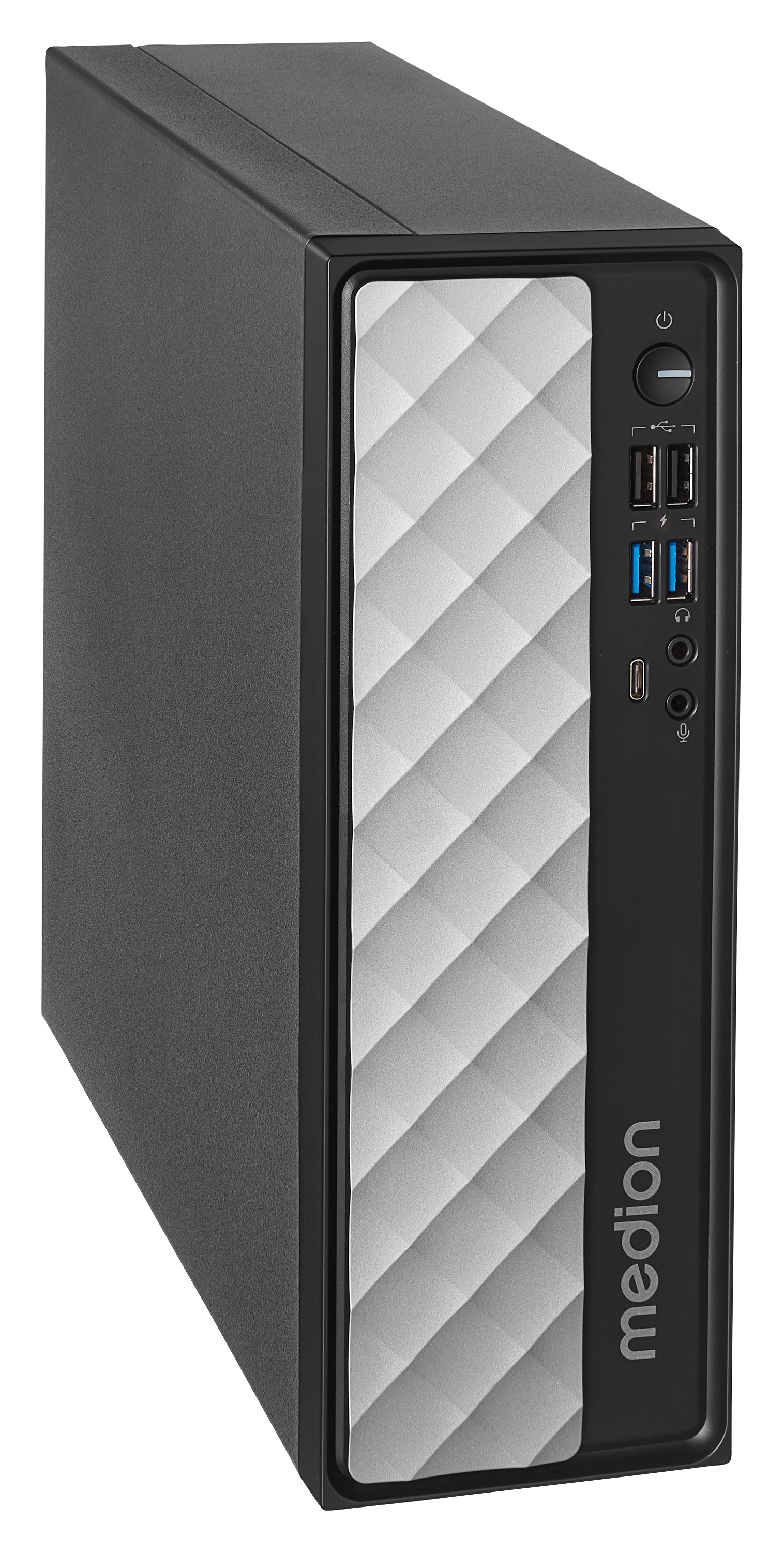 MEDION AKOYA T80 Mini PC - Intel Core i5-12450H, 8GB RAM, 512GB SSD, Windows 11 Home - Zwart