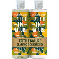 Faith In Nature Grapefruit & Orange Shampoo & Conditioner Set – 400 ml