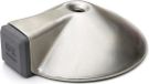 Merkloos Bellatio design Deurstopper - RVS - 8,5 x 8,5 x 2,6 cm