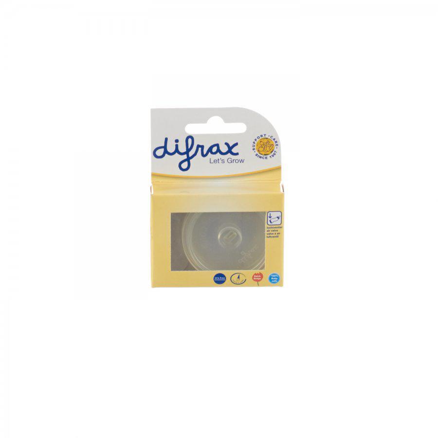 Difrax S-Fles Ventiel transparant