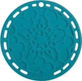 Le Creuset Siliconen Onderzetter 20cm Caribbean Blue