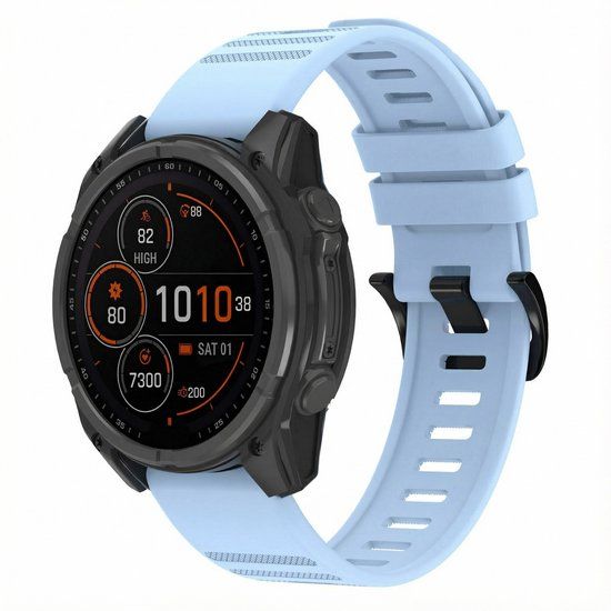imoshion Stripe Siliconenbandje - Geschikt voor Garmin 22 mm