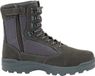 Brandit - Tactical Zipper Veterlaars - Unisex - Leer - Grijs - Maat 40