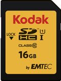 Kodak SDHC 16GB Class10 U1 - Noir