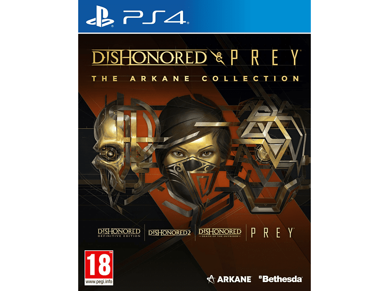 Bethesda Dishonored & Prey: The Arkane Collection UK/FR PS4 PlayStation 4
