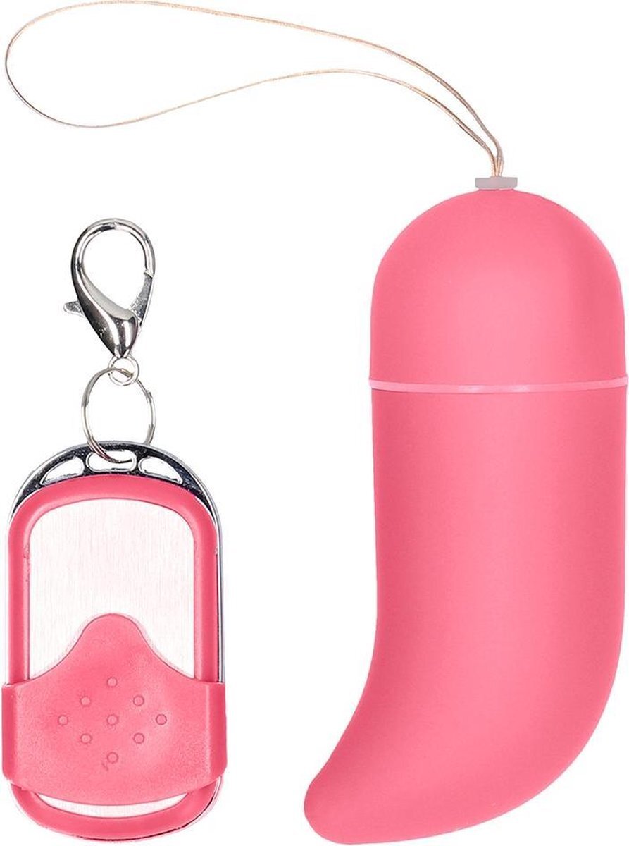 Shots Toys Wireless Vibrating G-Spot Egg - Big - Pink